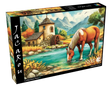 Millstream Pause 1000 Piece Jigsaw Puzzle | JaCaRou Puzzles - Jigsaw Puzzles - The Puzzle Center