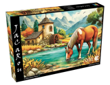 Millstream Pause 1000 Piece Jigsaw Puzzle | JaCaRou Puzzles - Jigsaw Puzzles - The Puzzle Center