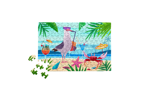 Mine Mine Mai Tai 150 Piece Mini Jigsaw Puzzle | MicroPuzzles - Mini Jigsaw Puzzles - The Puzzle Center