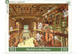 Mischief at the Library 500 Piece Jigsaw Puzzle | New York Puzzle Company - Jigsaw Puzzles - The Puzzle Center