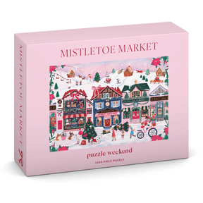 Mistletoe Market 1000 Piece Christmas Puzzle | Puzzle Weekend - Jigsaw Puzzles - The Puzzle Center