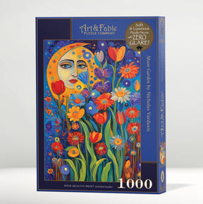 Moon Garden 1000 Piece Jigsaw Puzzle | Art & Fable - Jigsaw Puzzles - The Puzzle Center