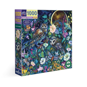 Moon Garden 1000 Piece Jigsaw Puzzle | eeBoo - Jigsaw Puzzles - The Puzzle Center
