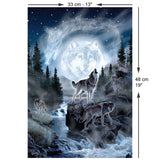 Moon Wolf 500 Piece Jigsaw Puzzle | Anatolian