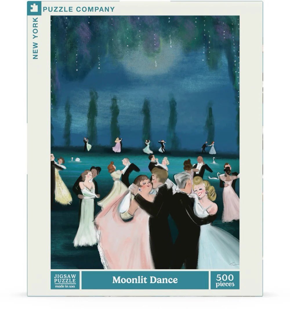 Moonlit Dance 500 Piece Jigsaw Puzzle | New York Puzzle Company - Jigsaw Puzzles - The Puzzle Center