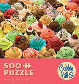 More Ice Cream Please 500 Piece Jigsaw Puzzle | Cobble Hill - Jigsaw Puzzles - The Puzzle Center