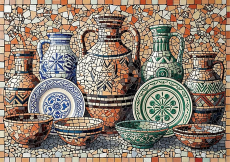 Mosaic 1000 Piece Jigsaw Puzzle | Yazz - Jigsaw Puzzles - The Puzzle Center