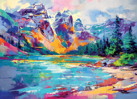 Mountain Lake 1000 Piece Jigsaw Puzzle | Cobble Hill - Jigsaw Puzzles - The Puzzle Center