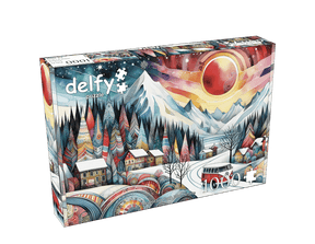 Mountain Path Wanderer 1000 Piece Jigsaw Puzzle | Delfy Puzzles - Jigsaw Puzzles - The Puzzle Center