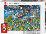Movie History Mishmash 2000 Piece Jigsaw Puzzle | Heye - Jigsaw Puzzles - The Puzzle Center