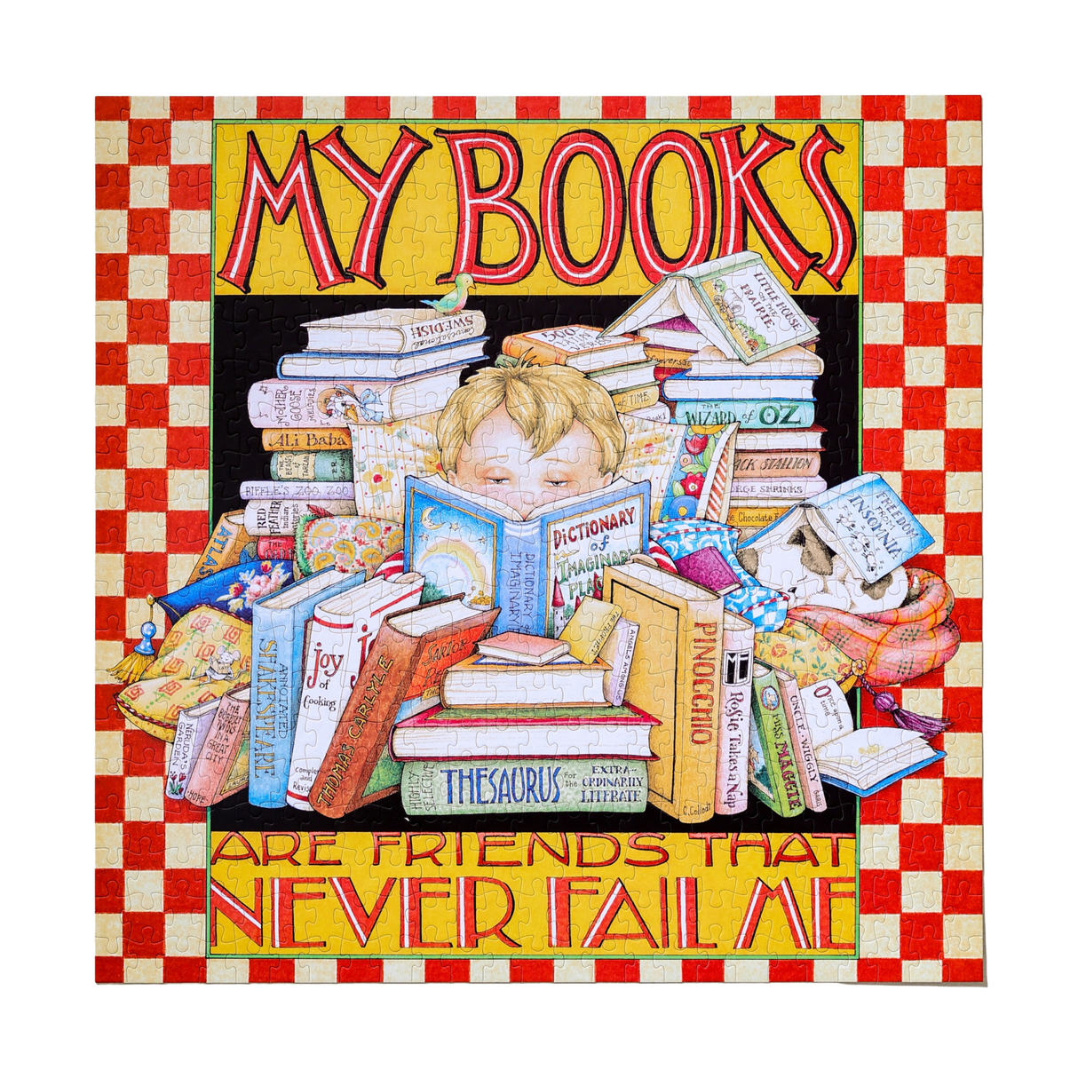 My Books 500 Piece Jigsaw Puzzle | WEVE - Jigsaw Puzzles - The Puzzle Center