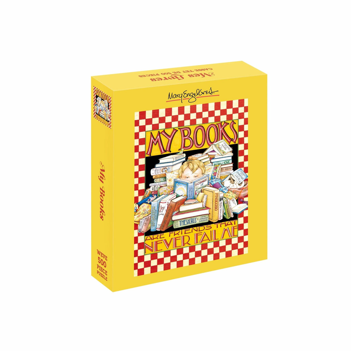 My Books 500 Piece Jigsaw Puzzle | WEVE - Jigsaw Puzzles - The Puzzle Center