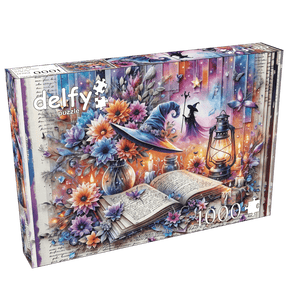 Mystic Spellbook 1000 Piece Jigsaw Puzzle | Delfy Puzzles - Jigsaw Puzzles - The Puzzle Center
