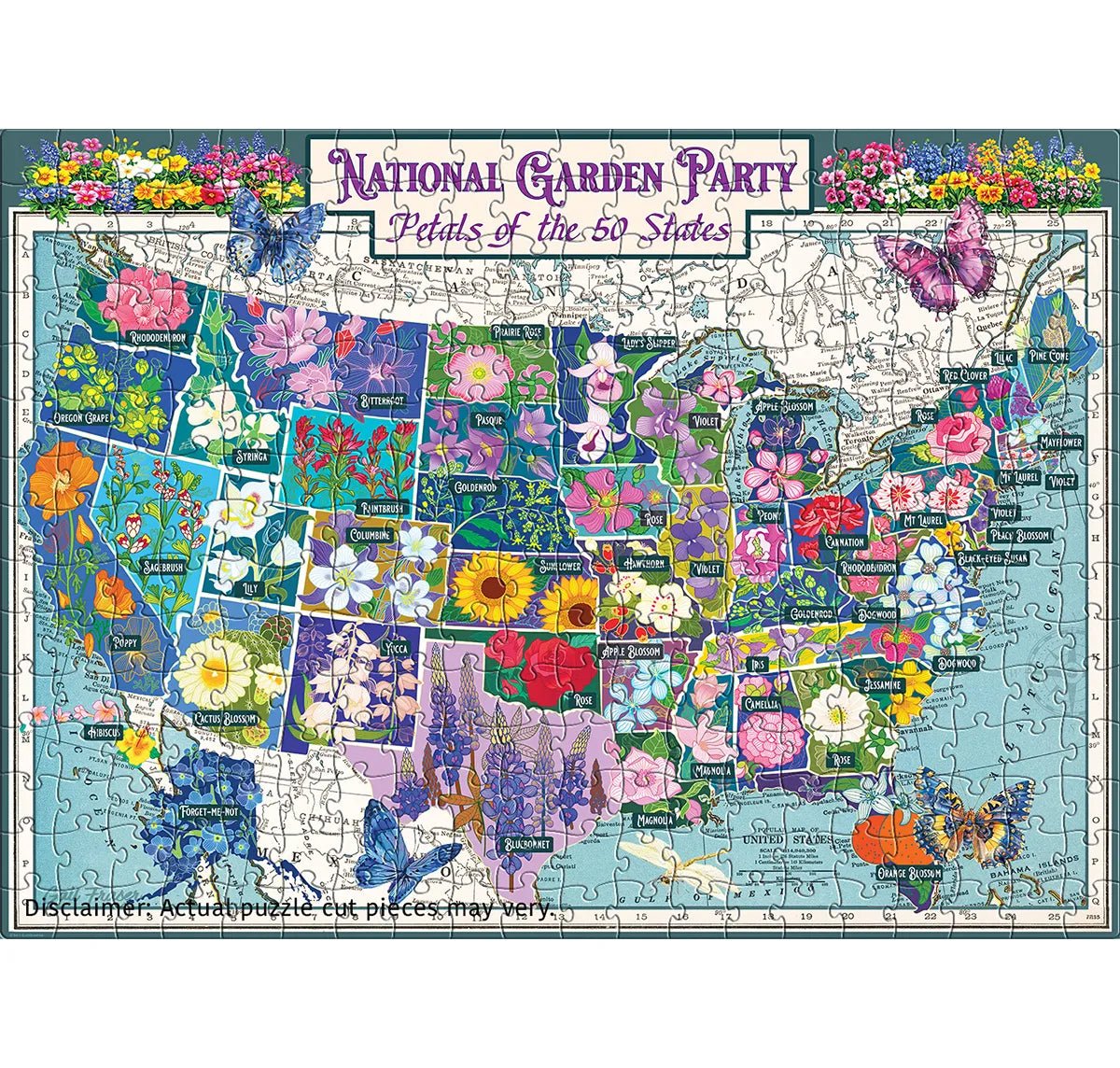National Garden Party 300 Piece Jigsaw Puzzle | Eurographics - Jigsaw Puzzles - The Puzzle Center