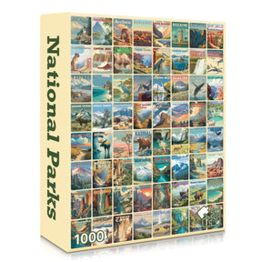 National Parks 1000 Piece Jigsaw Puzzle | Final Piece Puzzles - Jigsaw Puzzles - The Puzzle Center