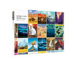 National Parks 1000 Piece Jigsaw Puzzle | Pomegranate - Jigsaw Puzzles - The Puzzle Center