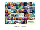 National Parks 1000 Piece Jigsaw Puzzle | Pomegranate - Jigsaw Puzzles - The Puzzle Center