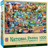 National Parks of America 1000 Piece Jigsaw Jigsaw Puzzle by Masterpieces Puzzles - Masterpieces Puzzles - Jigsaw Puzzles - The Puzzle Center