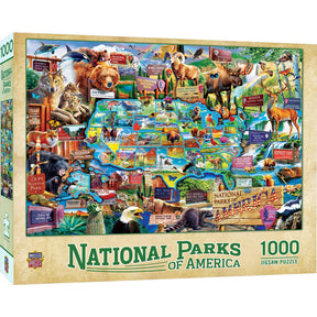 National Parks of America 1000 Piece Puzzle by Masterpieces - Masterpieces Puzzles - Jigsaw Puzzles - The Puzzle Center