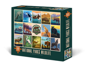 National Parks Wildlife 1000 - Piece Jigsaw Puzzle by Anderson Design Group - Willow Creek Press & Gifts - Jigsaw Puzzles