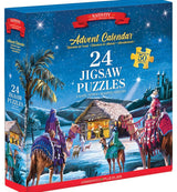 Nativity 24 x 50 Piece Advent Calendar Jigsaw Puzzles | Eurographics - Jigsaw Puzzles - The Puzzle Center
