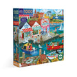New England Wharf 1000 Piece Jigsaw Puzzle | eeBoo - Jigsaw Puzzles - The Puzzle Center