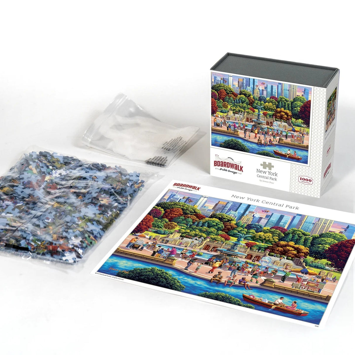 New York Central Park 1000 Piece Jigsaw Puzzle by Boardwalk Puzzle Company - Boardwalk - Jigsaw Puzzles - The Puzzle Center