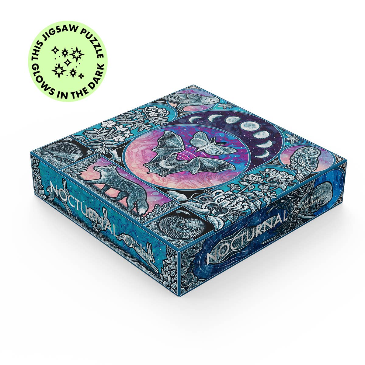 Nocturnal 1000 Piece Cut Jigsaw Puzzle | Cloudberries - Jigsaw Puzzles - The Puzzle Center