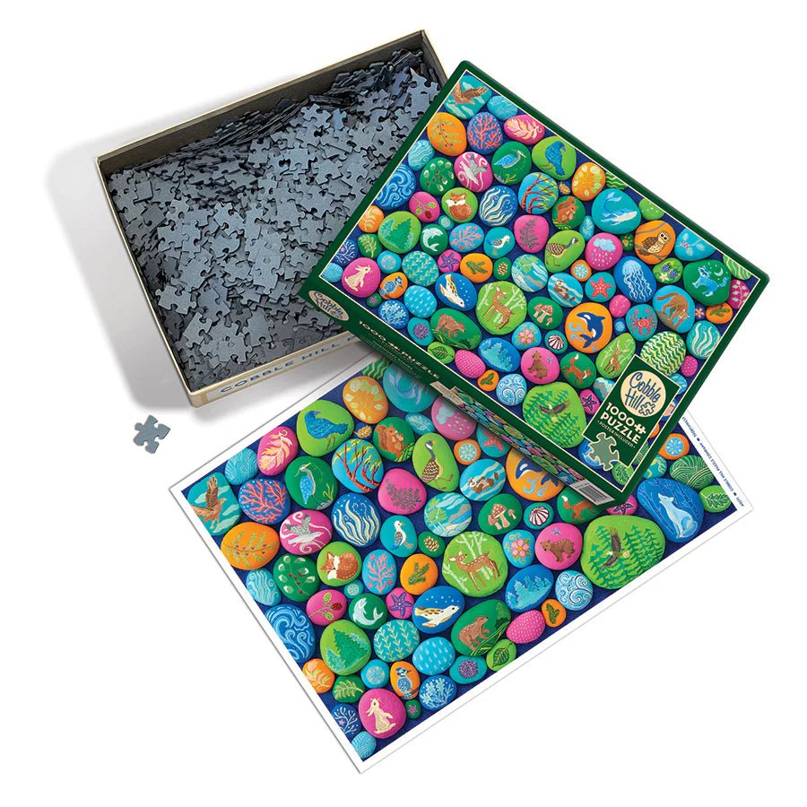 Northwest Stones 1000 Piece Jigsaw Puzzle | Cobble Hill - Jigsaw Puzzles - The Puzzle Center