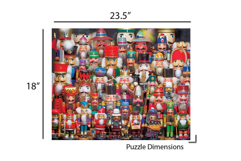 Nutcracker Collection 1000 Piece Jigsaw Puzzle by Springbok Puzzles - Iconic Holiday Puzzle - Springbok Puzzles - Jigsaw Puzzles - The Puzzle Center - 