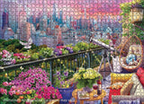 NY Rooftop Garden 1000 Piece Jigsaw Puzzle | Eurographics - Jigsaw Puzzles - The Puzzle Center