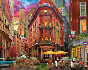 Nyc Street 1000 Piece Jigsaw Puzzle by Springbok Puzzles - Springbok Puzzles - Jigsaw Puzzles - The Puzzle Center