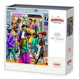NYC Subway 500 Piece Jigsaw Puzzle | Boardwalk - Jigsaw Puzzle - The Puzzle Center
