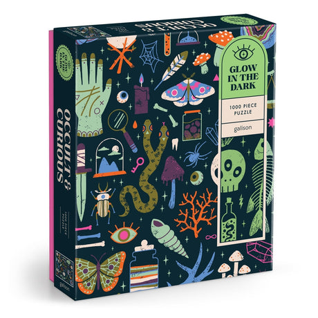 Occult and Curious 1000 Piece Glow in the Dark Puzzle | Galison - Jigsaw Puzzles - The Puzzle Center