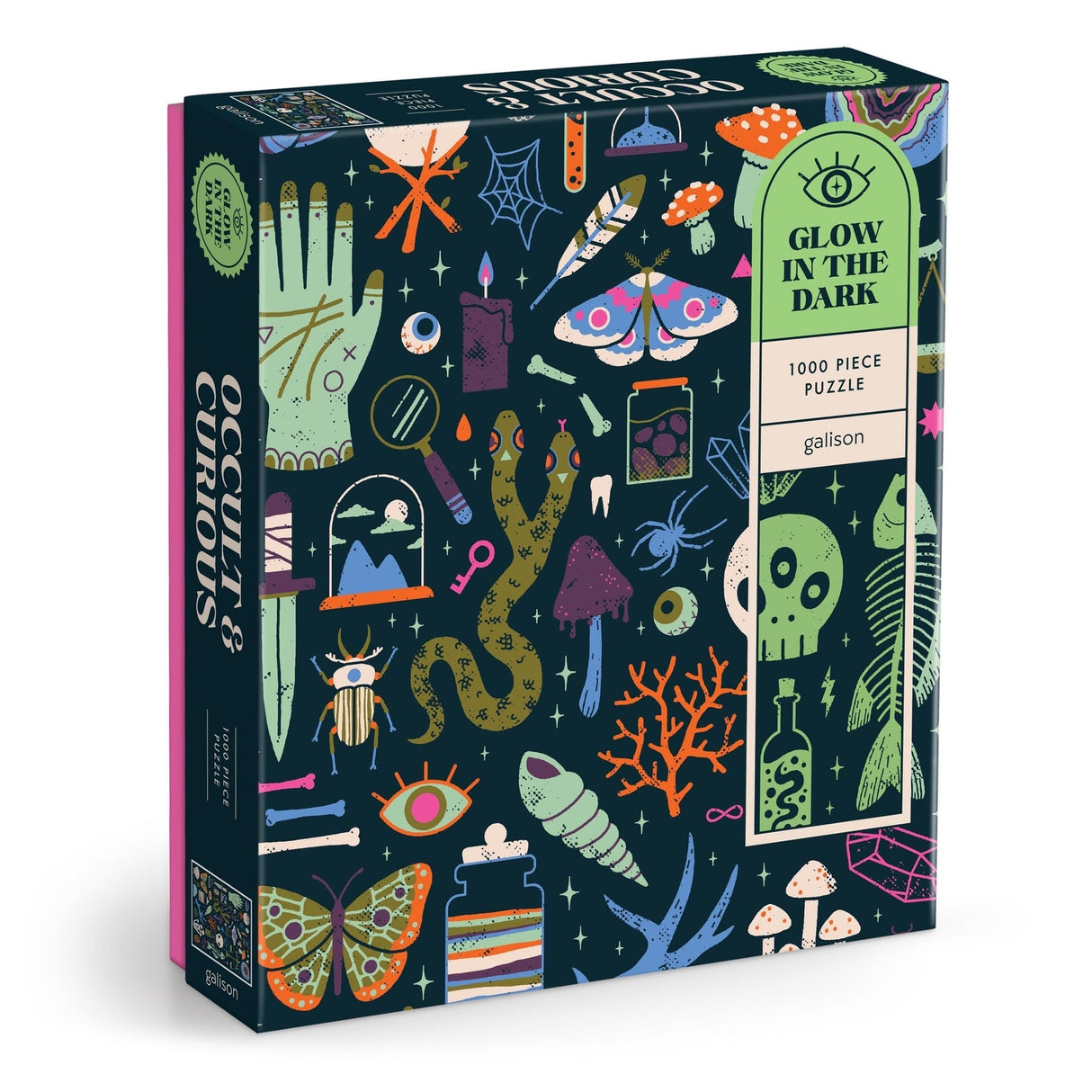Occult and Curious 1000 Piece Glow in the Dark Puzzle | Galison