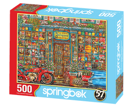 Old School Antiques 500 Piece Jigsaw Puzzle by Springbok Puzzles - Springbok Puzzles - Jigsaw Puzzles - The Puzzle Center