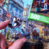 Old Western Town 500 Piece Jigsaw Puzzle by Springbok Puzzles - Springbok Puzzles - Jigsaw Puzzles - The Puzzle Center