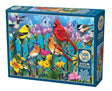 On the Fence 500 Piece Puzzle by Cobble Hill Puzzles - Cobble Hill Puzzles - Jigsaw Puzzles - The Puzzle Center