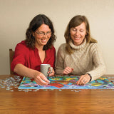 On the Fence 500 Piece Puzzle by Cobble Hill Puzzles - Cobble Hill Puzzles - Jigsaw Puzzles - The Puzzle Center