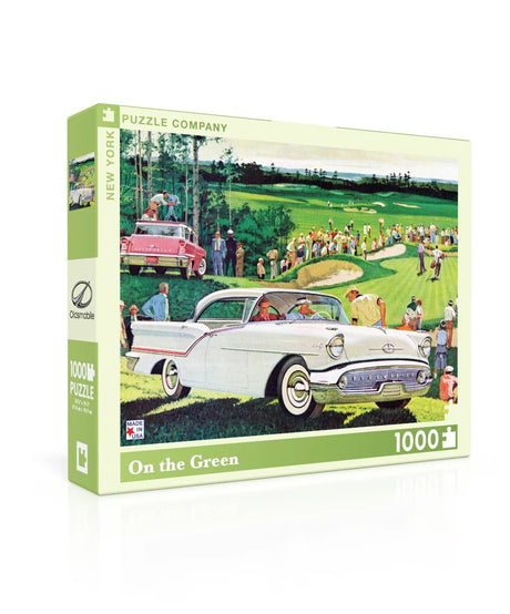 On The Green 1000 Piece Jigsaw Puzzle | New York Puzzle Company - Jigsaw Puzzles - The Puzzle Center