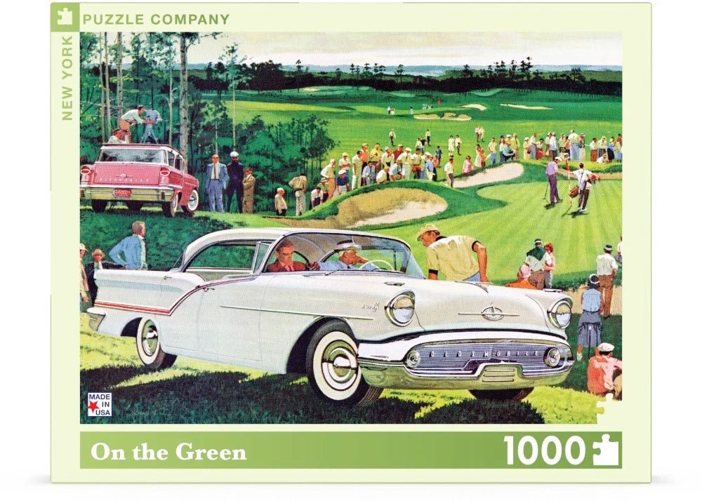 On The Green 1000 Piece Jigsaw Puzzle | New York Puzzle Company - Jigsaw Puzzles - The Puzzle Center