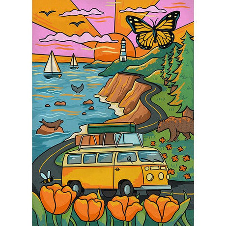 On the Road 500 Piece Jigsaw Puzzle | Holiyay - Jigsaw Puzzles - The Puzzle Center