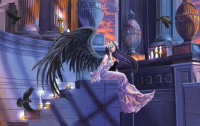 Onyx Angel 550 Piece Fantasy Puzzle by SunsOut Puzzles - SunsOut - Jigsaw Puzzles - The Puzzle Center - 