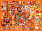 Orange 1000 Piece Puzzle by Cobble Hill Puzzles - Cobble Hill Puzzles - Jigsaw Puzzles - The Puzzle Center