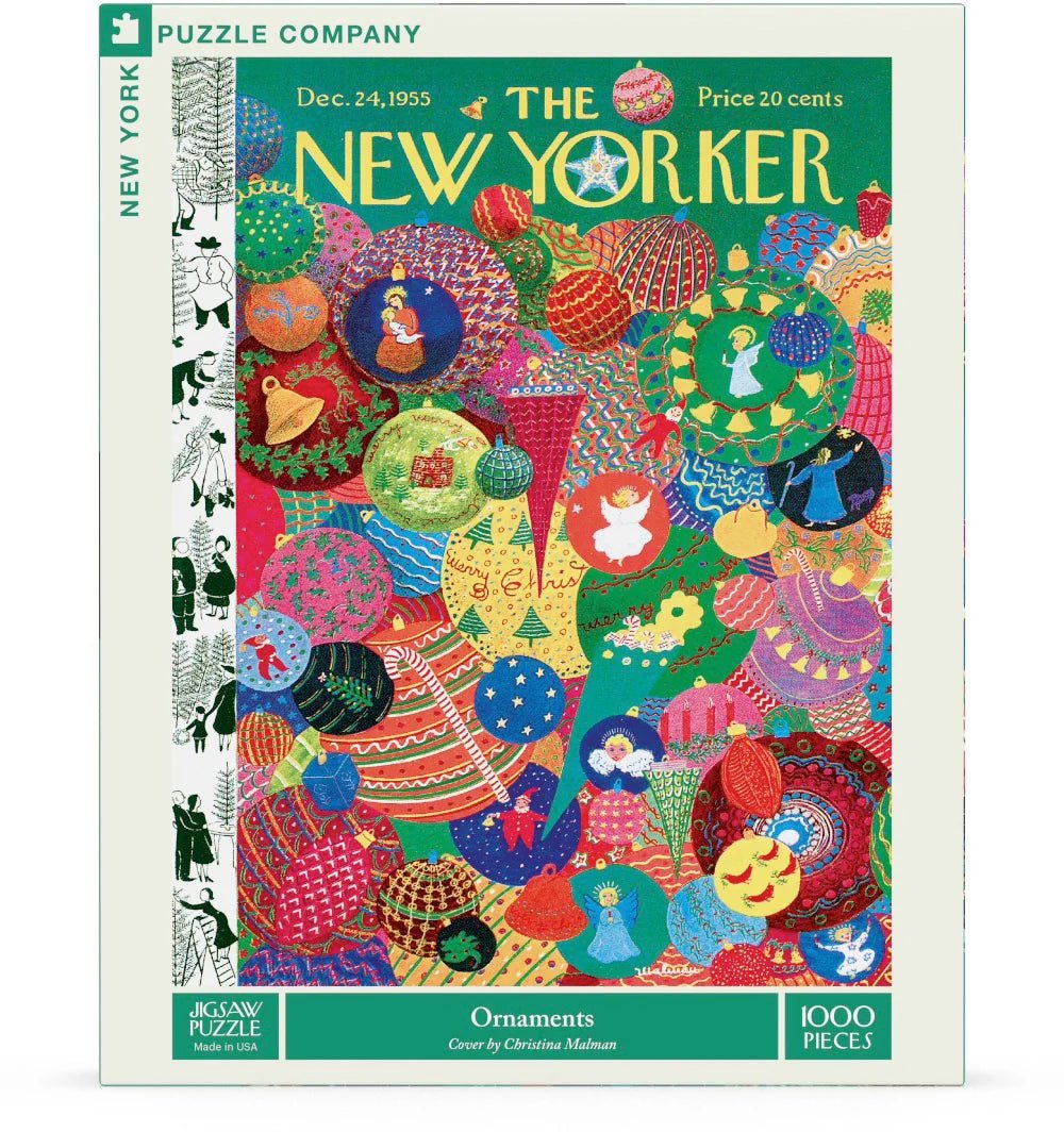 Ornaments 1000 Piece Jigsaw Puzzle | New York Puzzle Company - Jigsaw Puzzles - The Puzzle Center