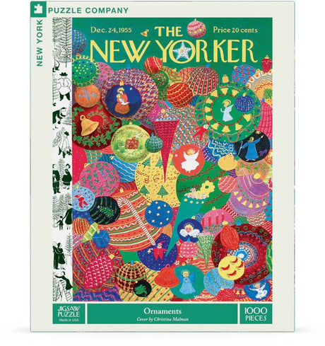 Ornaments 1000 Piece Jigsaw Puzzle | New York Puzzle Company - Jigsaw Puzzles - The Puzzle Center