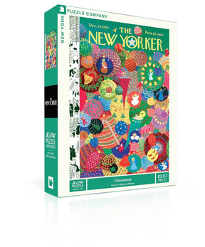 Ornaments 1000 Piece Jigsaw Puzzle | New York Puzzle Company - Jigsaw Puzzles - The Puzzle Center