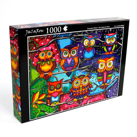 Owl Always Be There 1000 Piece Jigsaw Puzzle by JaCaRou Puzzles - JaCaRou Puzzles Inc. - Jigsaw Puzzles - The Puzzle Center - 
