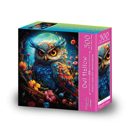 Owl Hallow 500 Piece Jigsaw Puzzle by Springbok Puzzles - Springbok Puzzles - Jigsaw Puzzles - The Puzzle Center