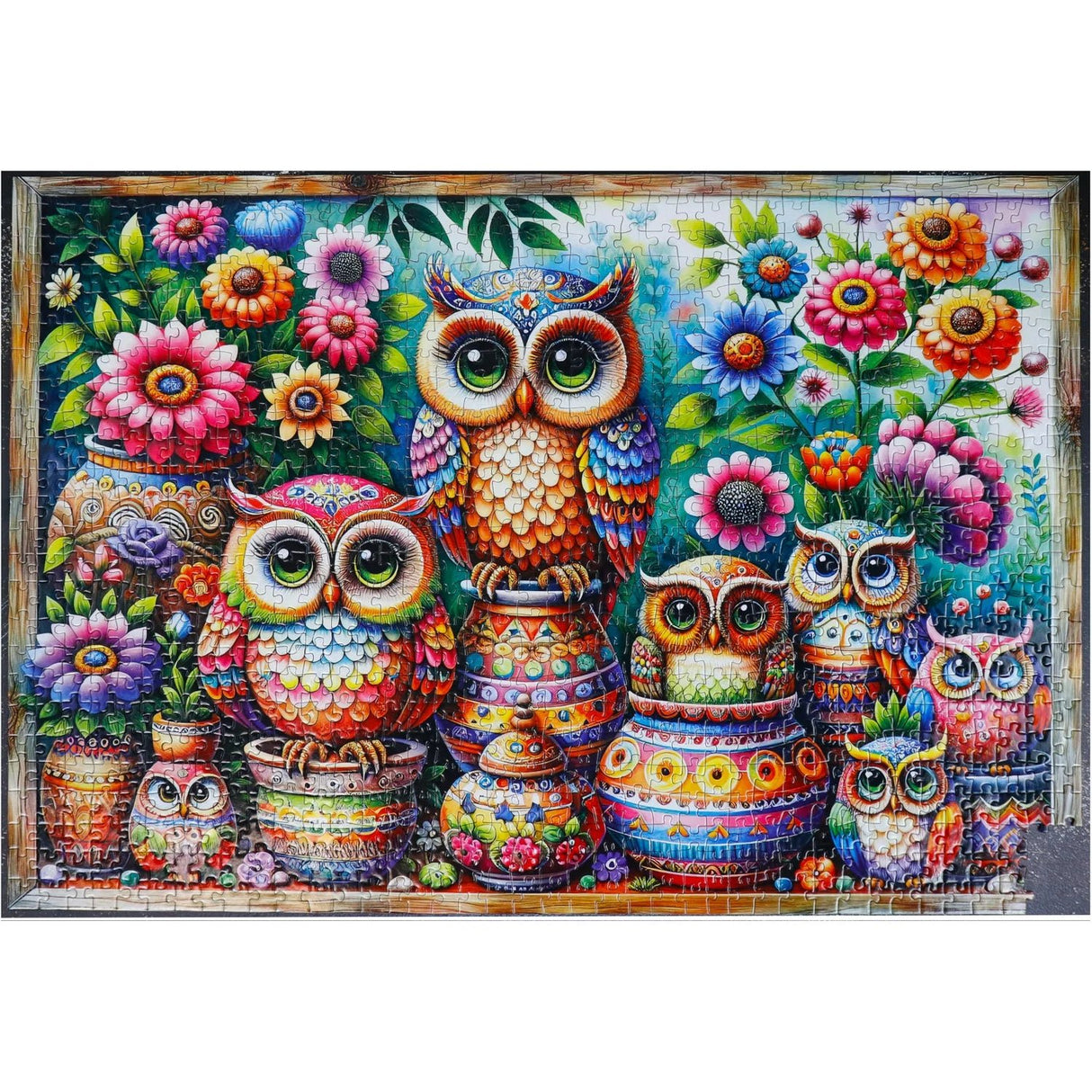 Owl Together Now 1000 Piece Jigsaw Puzzle by JaCaRou Puzzles - Jigsaw Puzzles - The Puzzle Center